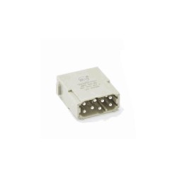 Insert HM modulaire, Quick Connection à ressort, femelle, 8 pin, 16A, Polycarbonate 